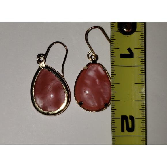 Retro Coral Beaded Jewelry Set – Necklace, Bracelet, Earrings Vintage Fashion - Picture 9 of 9